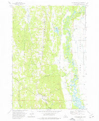 No Business Mtn Idaho Historical topographic map, 1:24000 scale, 7.5 X 7.5 Minute, Year 1973