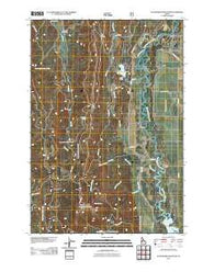 No Business Mountain Idaho Historical topographic map, 1:24000 scale, 7.5 X 7.5 Minute, Year 2011