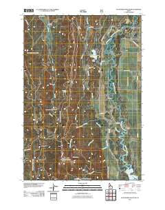 No Business Mountain Idaho Historical topographic map, 1:24000 scale, 7.5 X 7.5 Minute, Year 2011