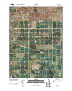 Norland Idaho Historical topographic map, 1:24000 scale, 7.5 X 7.5 Minute, Year 2010