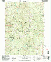 North Canyon Idaho Historical topographic map, 1:24000 scale, 7.5 X 7.5 Minute, Year 2005
