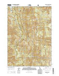 North Canyon Idaho Current topographic map, 1:24000 scale, 7.5 X 7.5 Minute, Year 2013