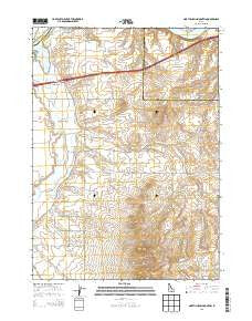 North Chapin Mountain Idaho Current topographic map, 1:24000 scale, 7.5 X 7.5 Minute, Year 2013
