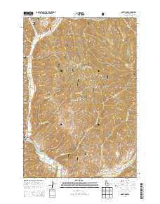 North Fork Idaho Current topographic map, 1:24000 scale, 7.5 X 7.5 Minute, Year 2013