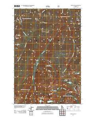 North Pole Idaho Historical topographic map, 1:24000 scale, 7.5 X 7.5 Minute, Year 2011