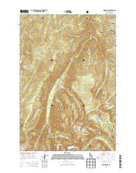 North Pole Idaho Current topographic map, 1:24000 scale, 7.5 X 7.5 Minute, Year 2013