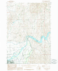 Northeast Emmett Idaho Historical topographic map, 1:24000 scale, 7.5 X 7.5 Minute, Year 1985