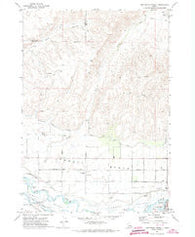 Northwest Emmett Idaho Historical topographic map, 1:24000 scale, 7.5 X 7.5 Minute, Year 1971