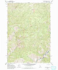 Norton Ridge Idaho Historical topographic map, 1:24000 scale, 7.5 X 7.5 Minute, Year 1962