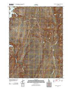 Norton Canyon Idaho Historical topographic map, 1:24000 scale, 7.5 X 7.5 Minute, Year 2010