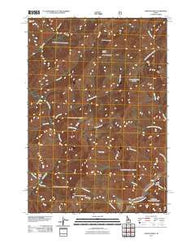 Norton Ridge Idaho Historical topographic map, 1:24000 scale, 7.5 X 7.5 Minute, Year 2011