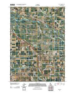 Notus Idaho Historical topographic map, 1:24000 scale, 7.5 X 7.5 Minute, Year 2010