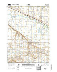 Notus Idaho Current topographic map, 1:24000 scale, 7.5 X 7.5 Minute, Year 2013