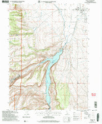 Oakley Idaho Historical topographic map, 1:24000 scale, 7.5 X 7.5 Minute, Year 2001