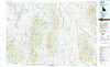 Oakley Idaho Historical topographic map, 1:100000 scale, 30 X 60 Minute, Year 1993