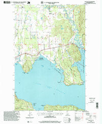 Oden Bay Idaho Historical topographic map, 1:24000 scale, 7.5 X 7.5 Minute, Year 1996