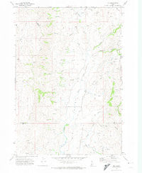 Ola Idaho Historical topographic map, 1:24000 scale, 7.5 X 7.5 Minute, Year 1970