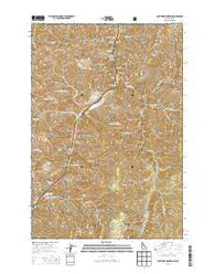 Old Timer Mountain Idaho Current topographic map, 1:24000 scale, 7.5 X 7.5 Minute, Year 2013