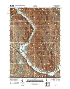 Olds Ferry Idaho Historical topographic map, 1:24000 scale, 7.5 X 7.5 Minute, Year 2011