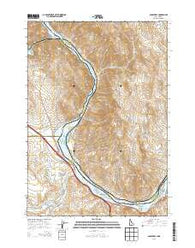 Olds Ferry Idaho Current topographic map, 1:24000 scale, 7.5 X 7.5 Minute, Year 2013