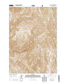 Olds Ferry NE Idaho Current topographic map, 1:24000 scale, 7.5 X 7.5 Minute, Year 2013