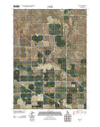 Olsen Idaho Historical topographic map, 1:24000 scale, 7.5 X 7.5 Minute, Year 2010