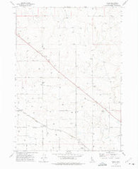 Olsen Idaho Historical topographic map, 1:24000 scale, 7.5 X 7.5 Minute, Year 1973