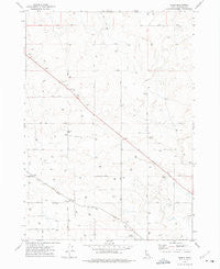Olsen Idaho Historical topographic map, 1:24000 scale, 7.5 X 7.5 Minute, Year 1973