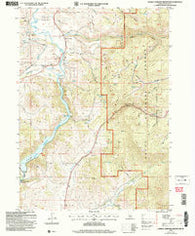 Oneida Narrows Reservoir Idaho Historical topographic map, 1:24000 scale, 7.5 X 7.5 Minute, Year 2005
