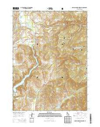 Oneida Narrows Reservoir Idaho Current topographic map, 1:24000 scale, 7.5 X 7.5 Minute, Year 2013