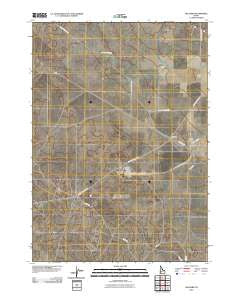 Orchard Idaho Historical topographic map, 1:24000 scale, 7.5 X 7.5 Minute, Year 2010
