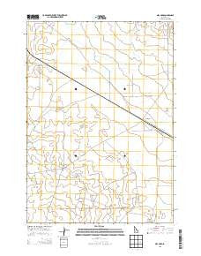 Orchard Idaho Current topographic map, 1:24000 scale, 7.5 X 7.5 Minute, Year 2013