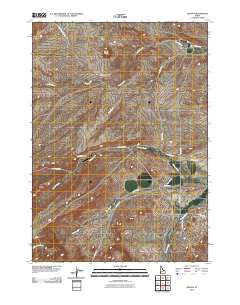 Oreana Idaho Historical topographic map, 1:24000 scale, 7.5 X 7.5 Minute, Year 2010