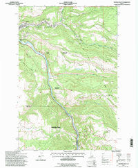 Orofino East Idaho Historical topographic map, 1:24000 scale, 7.5 X 7.5 Minute, Year 1994
