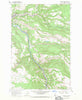 Orofino East Idaho Historical topographic map, 1:24000 scale, 7.5 X 7.5 Minute, Year 1967