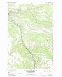 Orofino East Idaho Historical topographic map, 1:24000 scale, 7.5 X 7.5 Minute, Year 1967