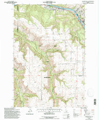 Orofino West Idaho Historical topographic map, 1:24000 scale, 7.5 X 7.5 Minute, Year 1994