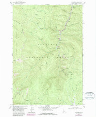 Orogrande Idaho Historical topographic map, 1:24000 scale, 7.5 X 7.5 Minute, Year 1979