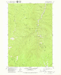 Orogrande Idaho Historical topographic map, 1:24000 scale, 7.5 X 7.5 Minute, Year 1979