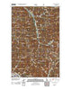 Osburn Idaho Historical topographic map, 1:24000 scale, 7.5 X 7.5 Minute, Year 2011