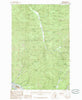 Osburn Idaho Historical topographic map, 1:24000 scale, 7.5 X 7.5 Minute, Year 1985