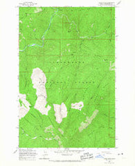 Osier Ridge Idaho Historical topographic map, 1:24000 scale, 7.5 X 7.5 Minute, Year 1965