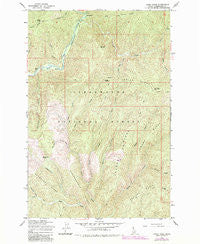 Osier Ridge Idaho Historical topographic map, 1:24000 scale, 7.5 X 7.5 Minute, Year 1965