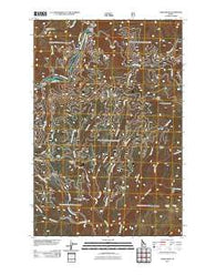 Osier Ridge Idaho Historical topographic map, 1:24000 scale, 7.5 X 7.5 Minute, Year 2011