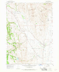 Ovid Idaho Historical topographic map, 1:24000 scale, 7.5 X 7.5 Minute, Year 1967