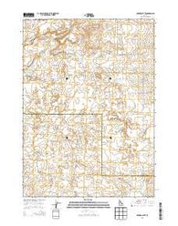 Owinza Butte Idaho Current topographic map, 1:24000 scale, 7.5 X 7.5 Minute, Year 2013