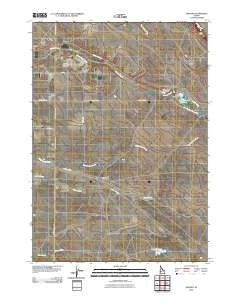 Owyhee Idaho Historical topographic map, 1:24000 scale, 7.5 X 7.5 Minute, Year 2010