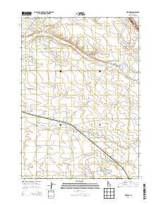 Owyhee Idaho Current topographic map, 1:24000 scale, 7.5 X 7.5 Minute, Year 2013