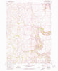 Ozone Idaho Historical topographic map, 1:24000 scale, 7.5 X 7.5 Minute, Year 1981