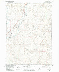 Pagari Idaho Historical topographic map, 1:24000 scale, 7.5 X 7.5 Minute, Year 1979